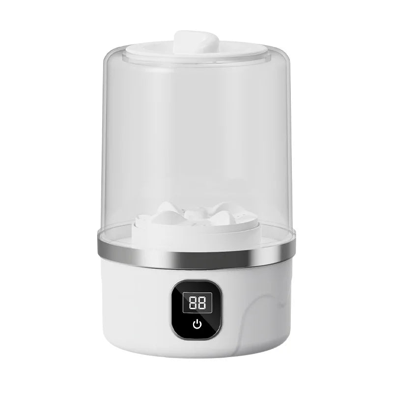 Wireless washing machine portable underwear cleaner 1L mini Socks Washing Machine Dehydratable Laundry Bucket