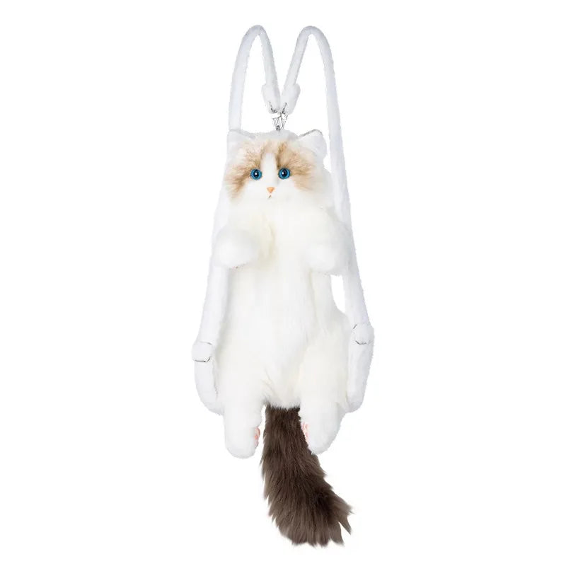Cuddly Companion Backpack – Realistic, Soft, and Fun!