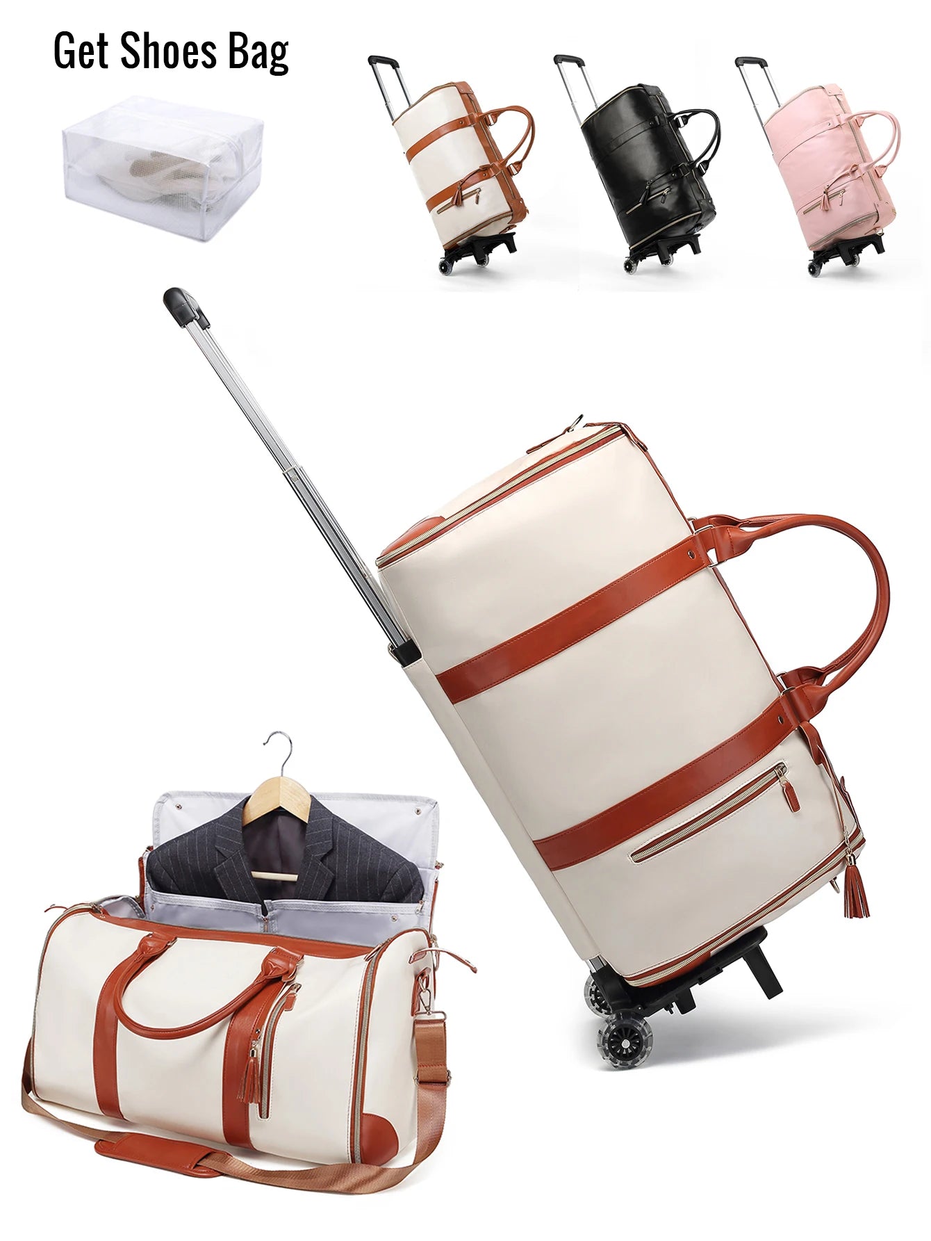 PackMore Foldable Trolley – Big Space, Easy Travel!