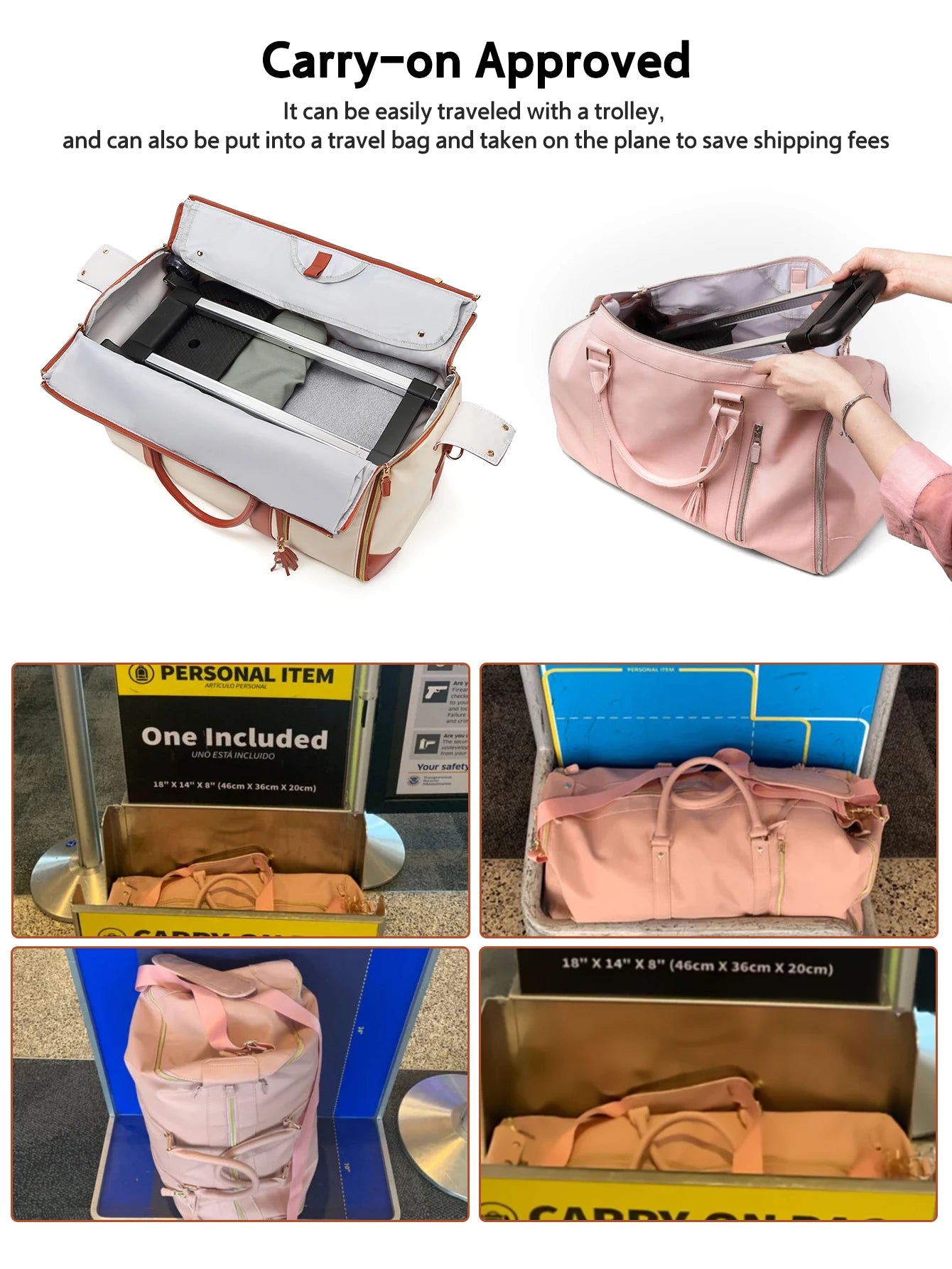 PackMore Foldable Trolley – Big Space, Easy Travel!