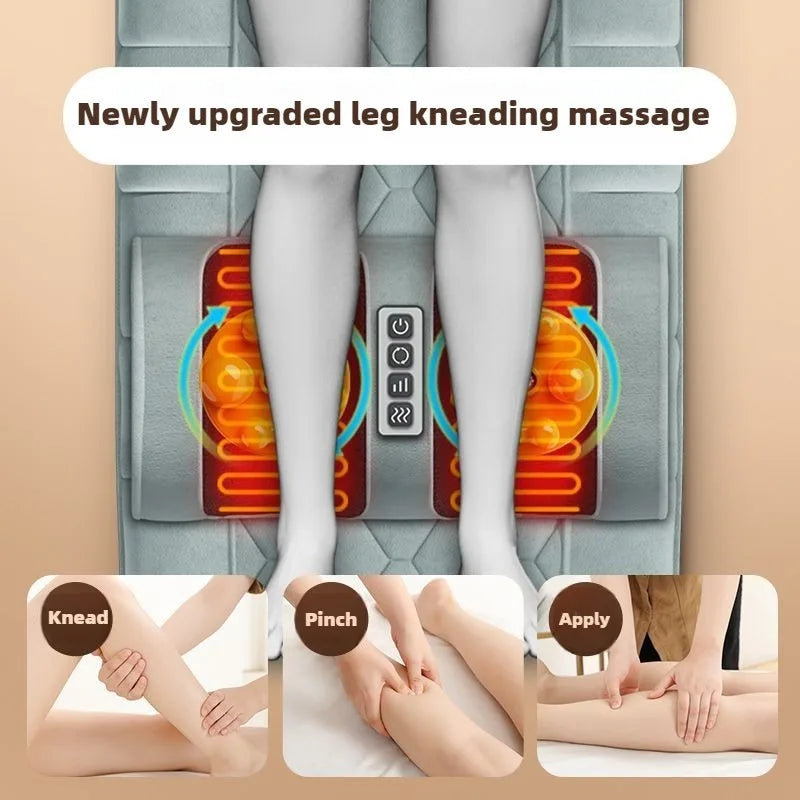 Heavenly Heat – Electric Massage Mattress Pad with Soothing Heat