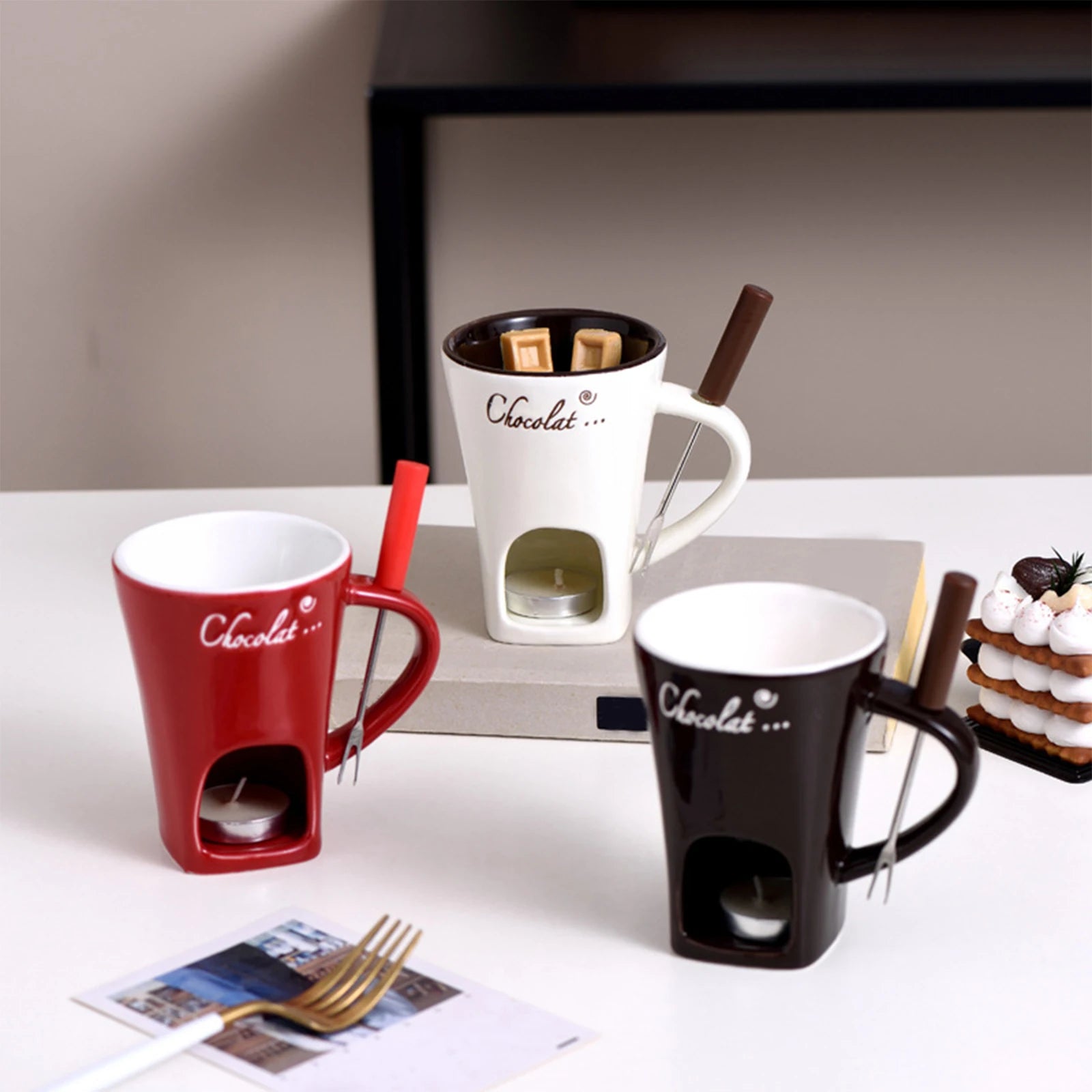 MeltMug – Mini Fondue Maker for Chocolate & Cheese Lovers