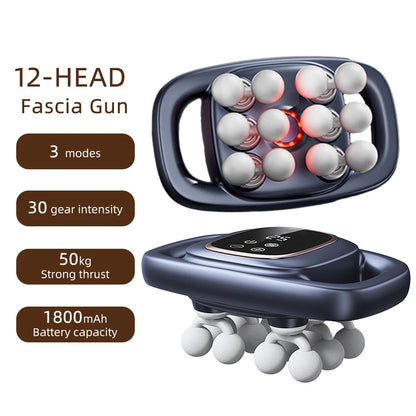 PowerPulse Pro – Deep Tissue Massage Gun with 16 Heads