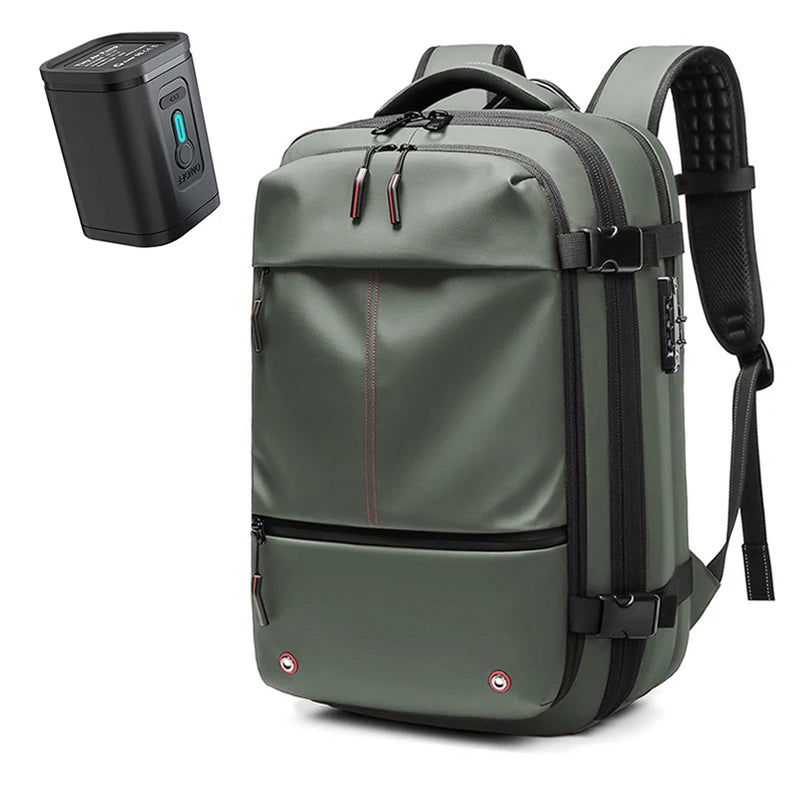Men’s Vacuum Compression Backpack – Space-Saving Travel Pack