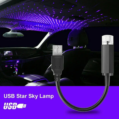 legant Starry Night Light – USB Car Roof Projector for Romantic Ambience