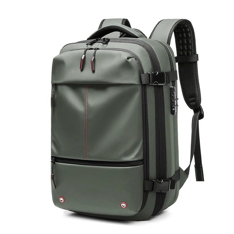 Men’s Vacuum Compression Backpack – Space-Saving Travel Pack