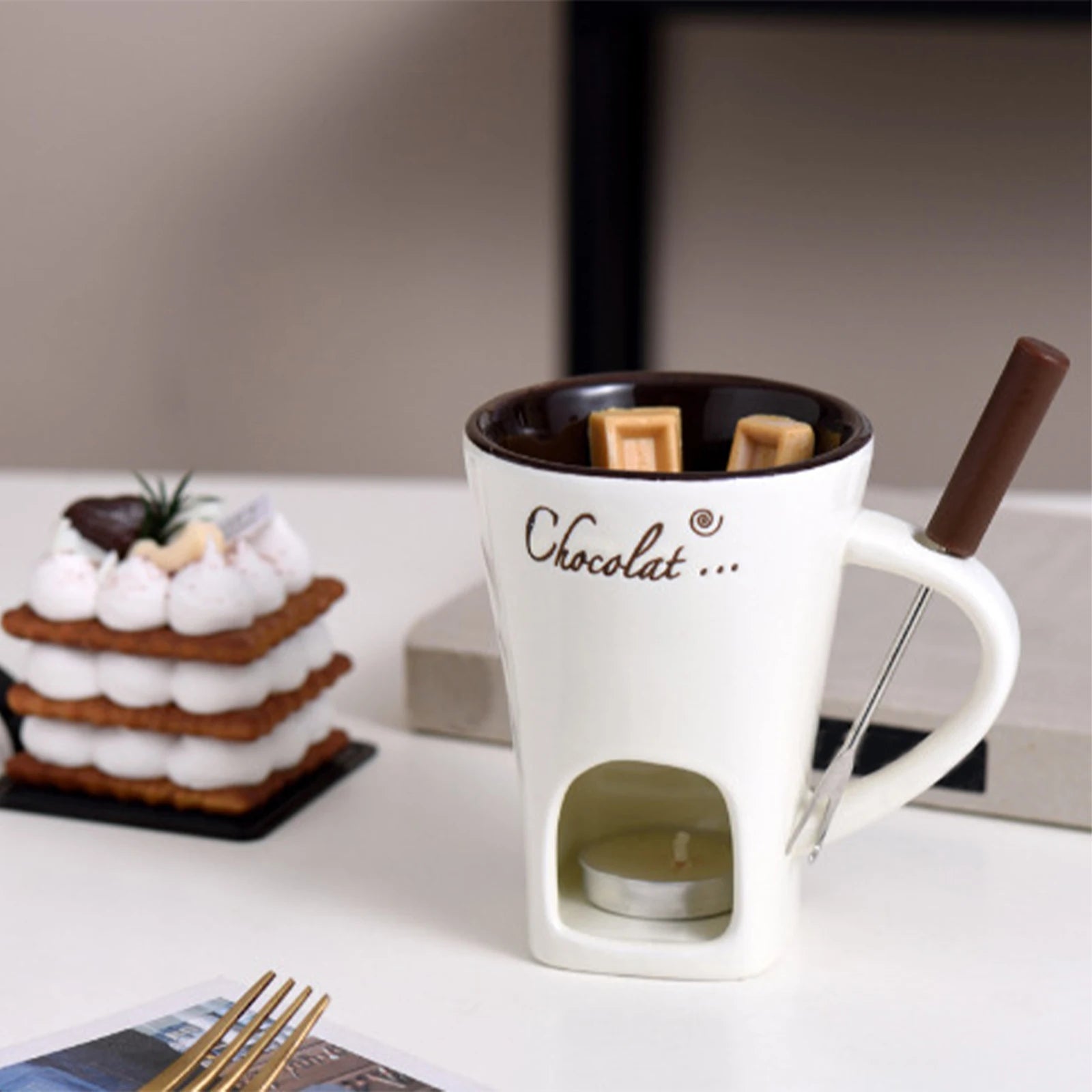 MeltMug – Mini Fondue Maker for Chocolate & Cheese Lovers