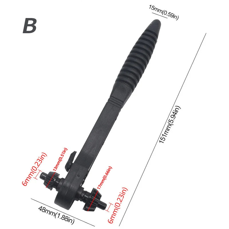 Drill Smart – 3-in-1 Chuck Wrench, Ratchet & Spanner Tool