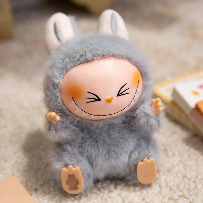 Labubu Plush Toy – Macaron Color Monster Series