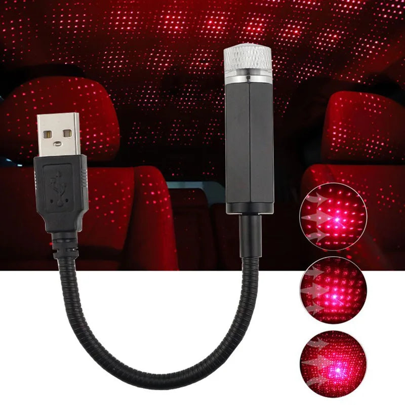 legant Starry Night Light – USB Car Roof Projector for Romantic Ambience