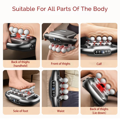 PowerPulse Pro – Deep Tissue Massage Gun with 16 Heads