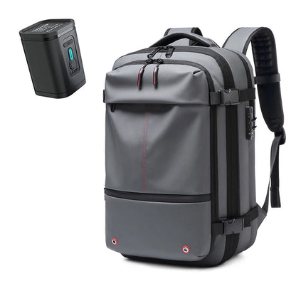 Men’s Vacuum Compression Backpack – Space-Saving Travel Pack