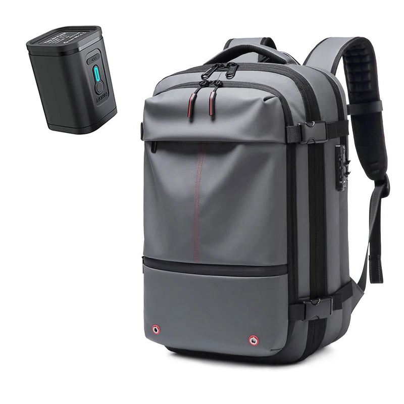 Men’s Vacuum Compression Backpack – Space-Saving Travel Pack