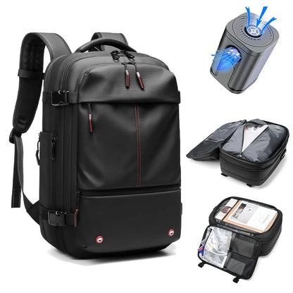Men’s Vacuum Compression Backpack – Space-Saving Travel Pack
