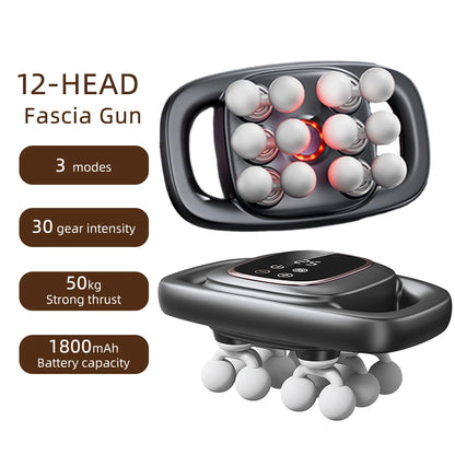 PowerPulse Pro – Deep Tissue Massage Gun with 16 Heads