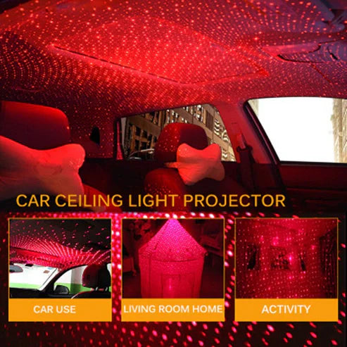 legant Starry Night Light – USB Car Roof Projector for Romantic Ambience