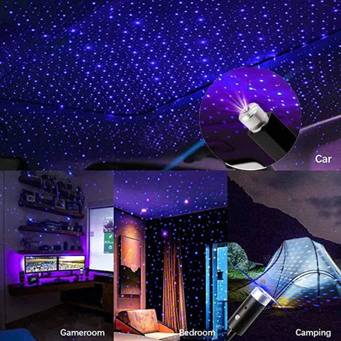 legant Starry Night Light – USB Car Roof Projector for Romantic Ambience